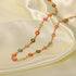 Colorful Daisy Choker Necklace